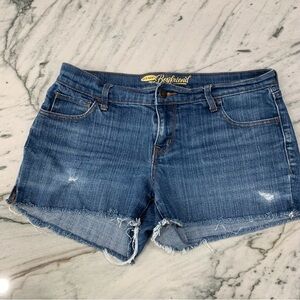 Old‎ Navy Boyfriend Cutoff Denim Shorts • Size 4 Regular